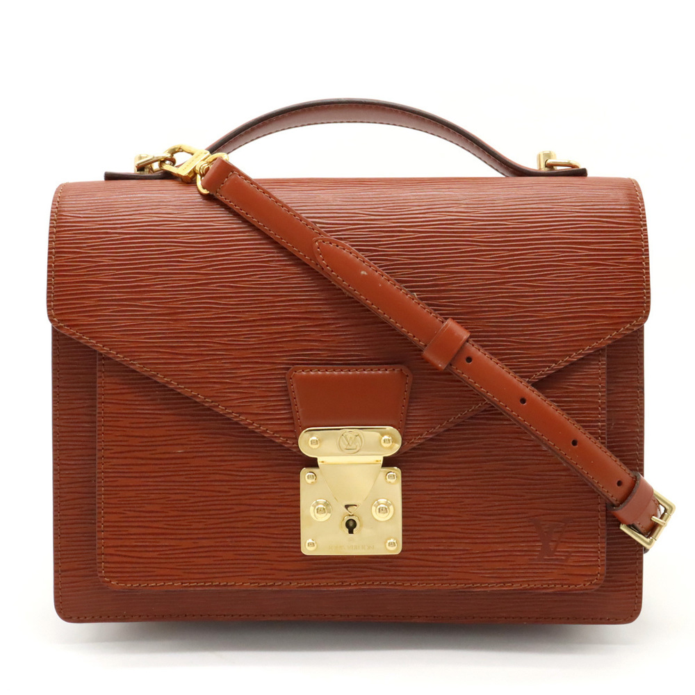 Louis Vuitton Epi Monceau Shoulder Bag